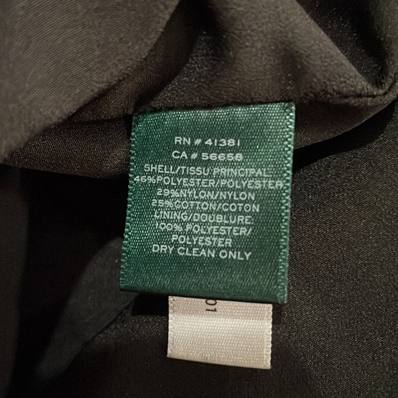 Ralph Lauren black lace skirt (sz 12) - Picture 7 of 8